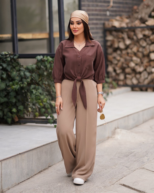 شومیز گره ای رستا